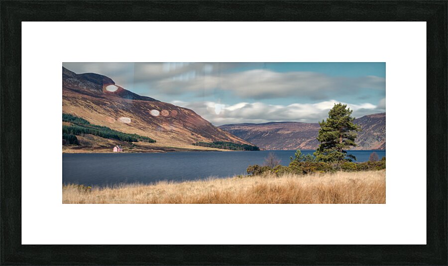Loch Glass Panorama Impression et Cadre photo