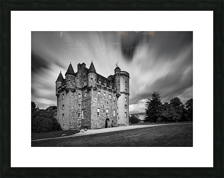 Clouds Over Castle Fraser Picture Frame print