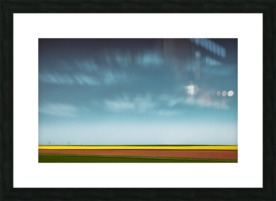 Normandy Fields Picture Frame print