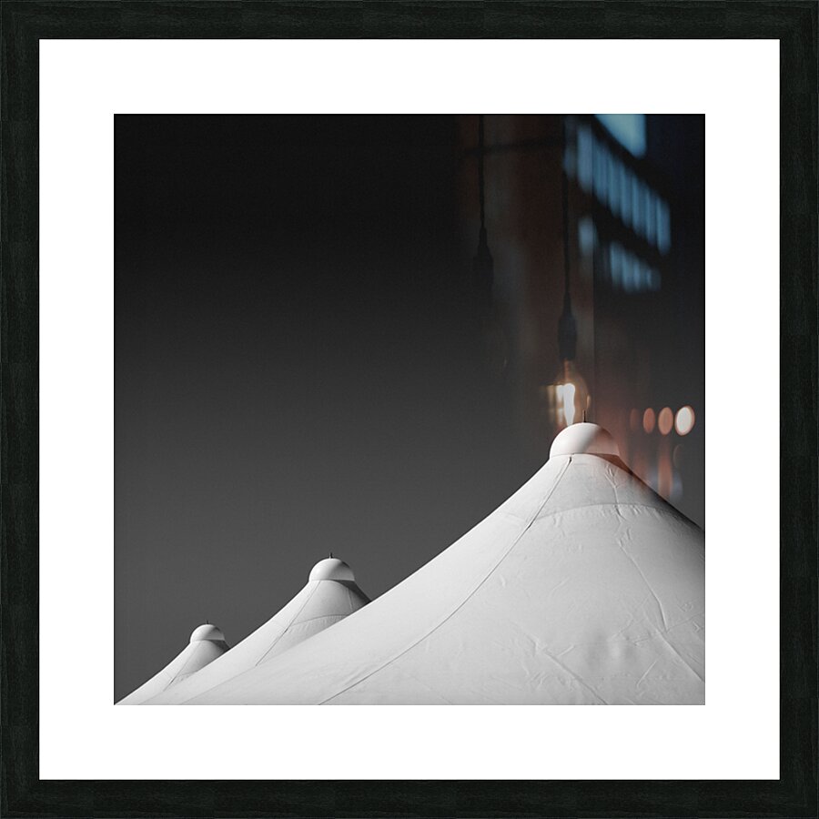 Tent Tops Picture Frame print