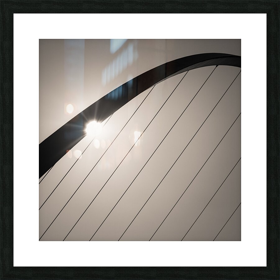 Sunlit Strings Picture Frame print