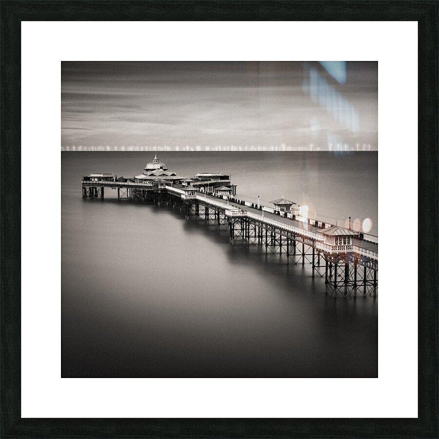 Llandudno Pier Picture Frame print