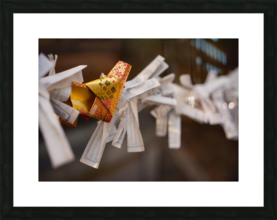 Golden Omikuji Impression et Cadre photo