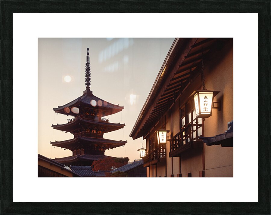 Yasaka Pagoda Picture Frame print