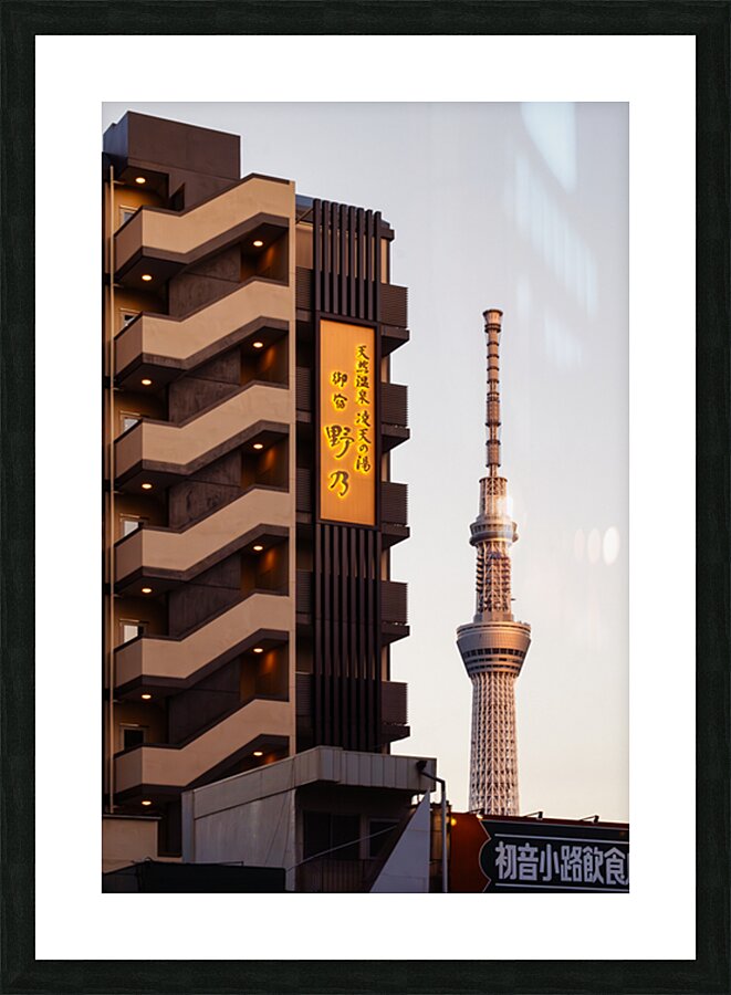 Tokyo Skytree Picture Frame print