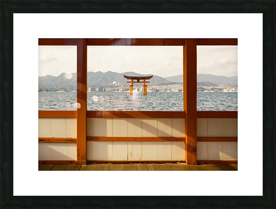 Itsukushima Shrine Otorii Gate Impression et Cadre photo