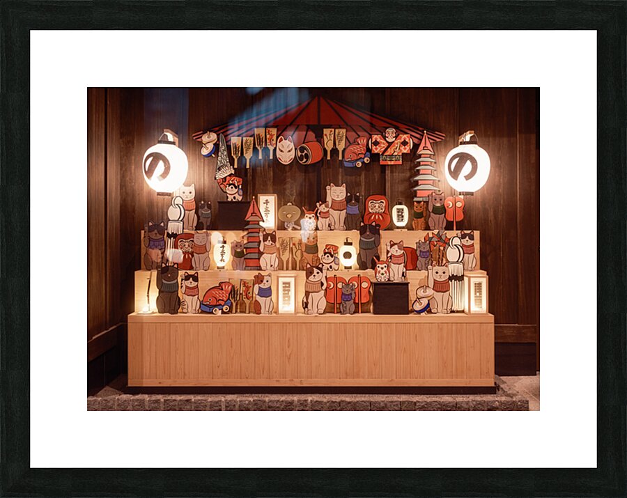 Lucky Charms in Asakusa Picture Frame print