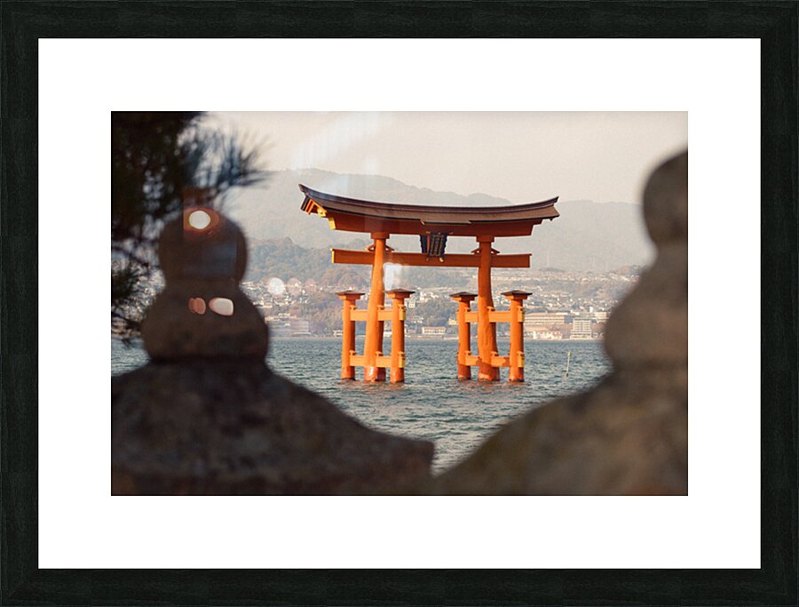 Miyajima Great Torii Picture Frame print
