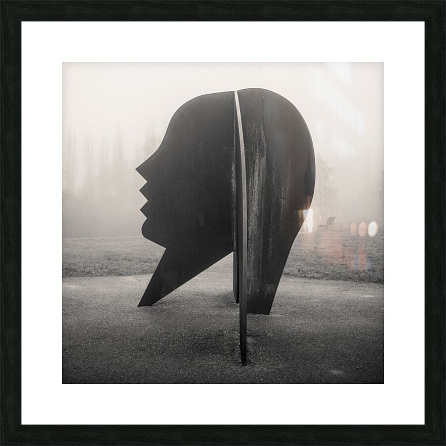 Head Picture Frame print