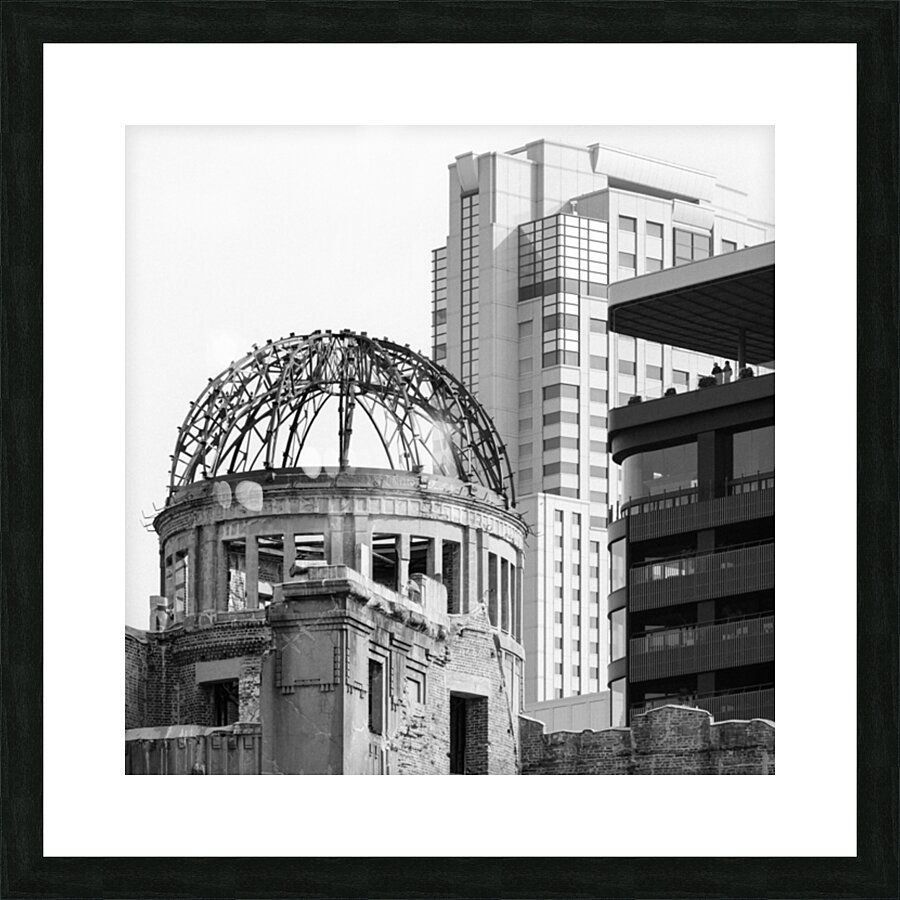 Hiroshima Atomic Bomb Dome Picture Frame print