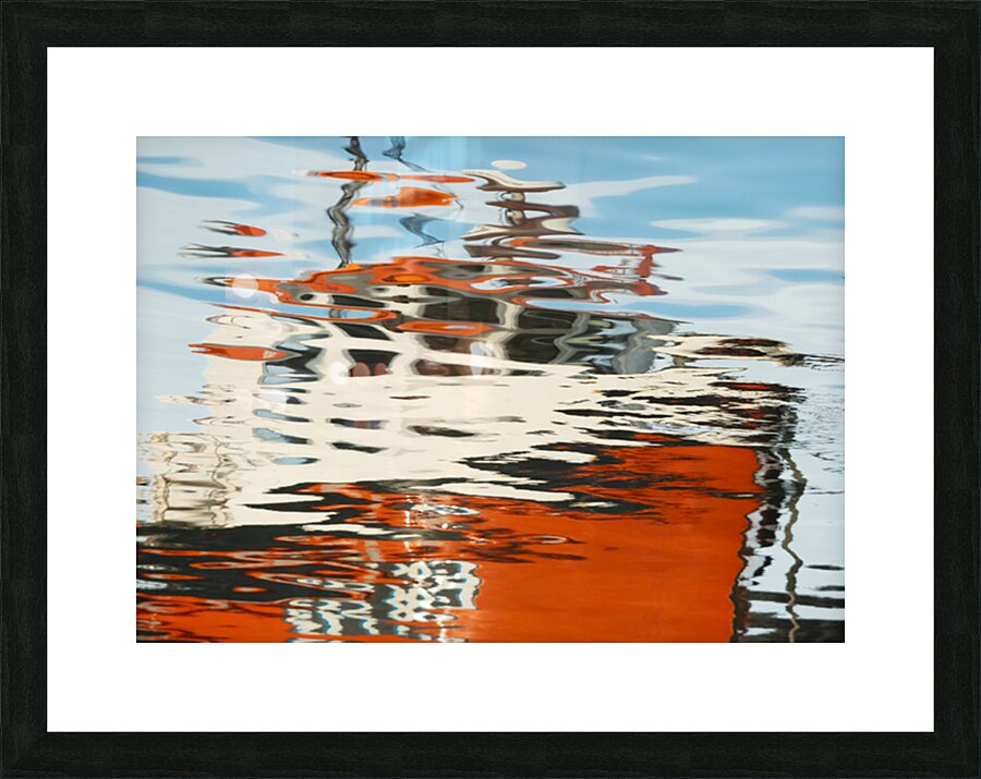Port Askaig Reflection Picture Frame print