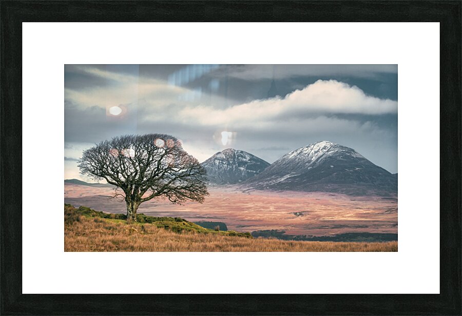 Paps of Jura Picture Frame print
