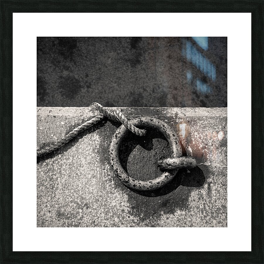 Mooring Ring Picture Frame print