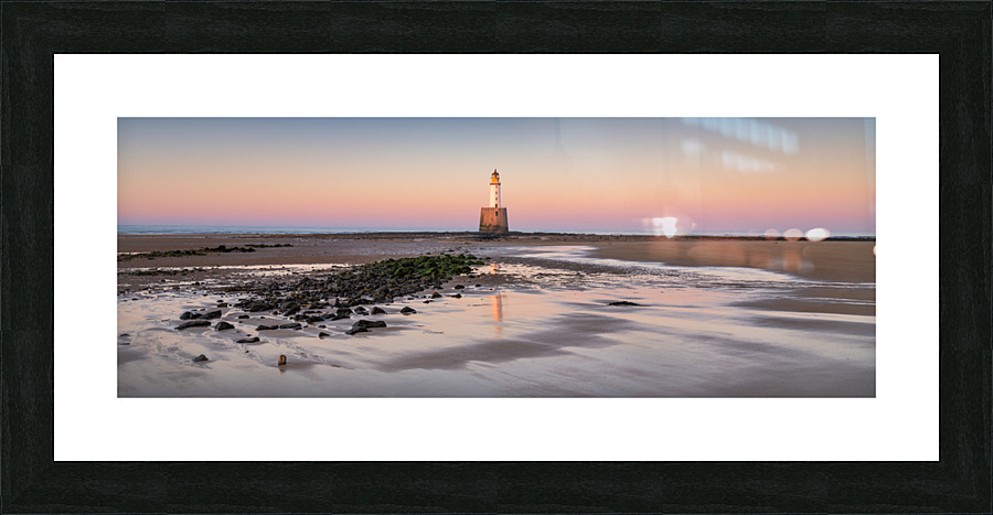 Rattray Head Lighthouse Panoramic Picture Frame print