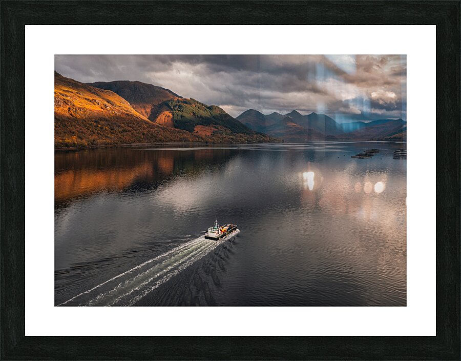 Heading to the Fish Farm Impression et Cadre photo