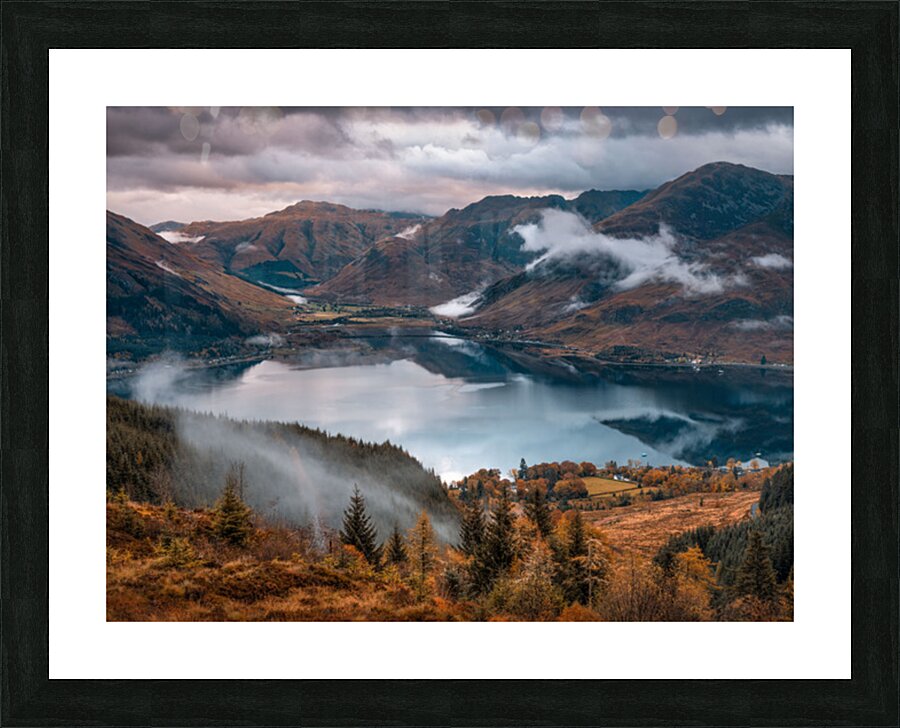 Loch Duich from Mam Ratagan Pass Impression et Cadre photo