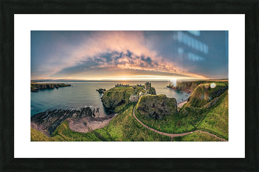 Path to Dunnottar Castle Impression et Cadre photo