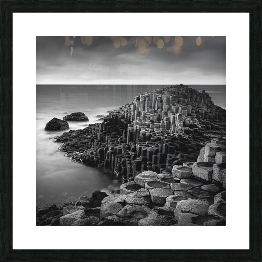 The Giants Causeway Picture Frame print