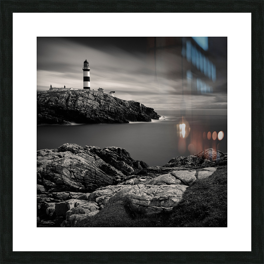 Eilean Glas Lighthouse II Picture Frame print