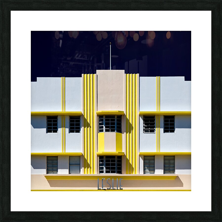 Leslie Hotel Picture Frame print