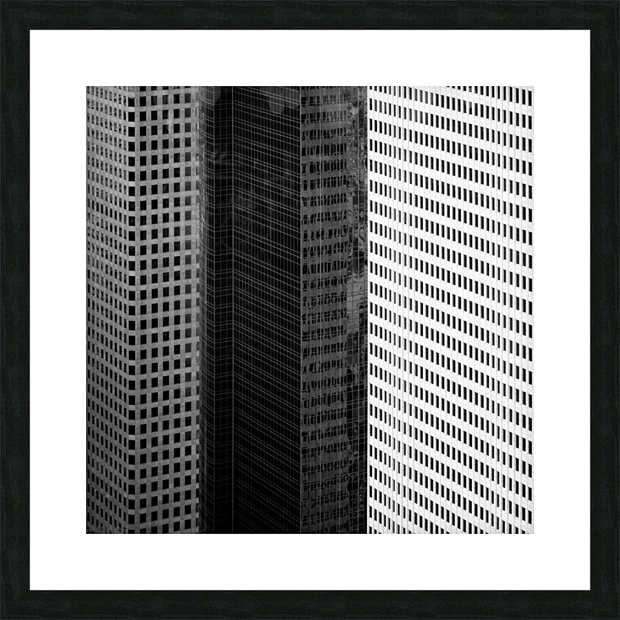 City Blocks Picture Frame print