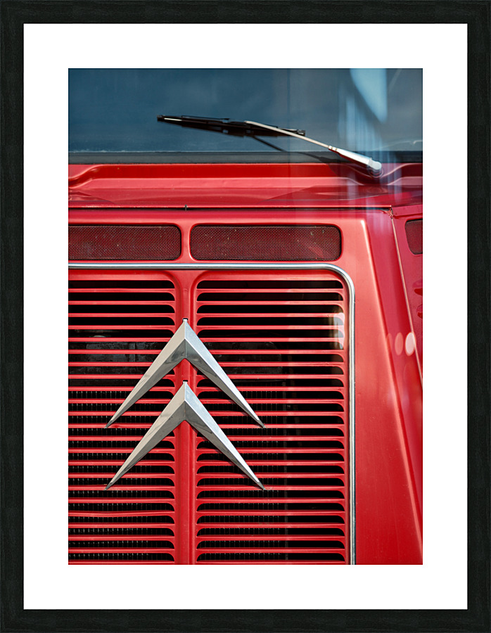Citroen H Van Grill Picture Frame print