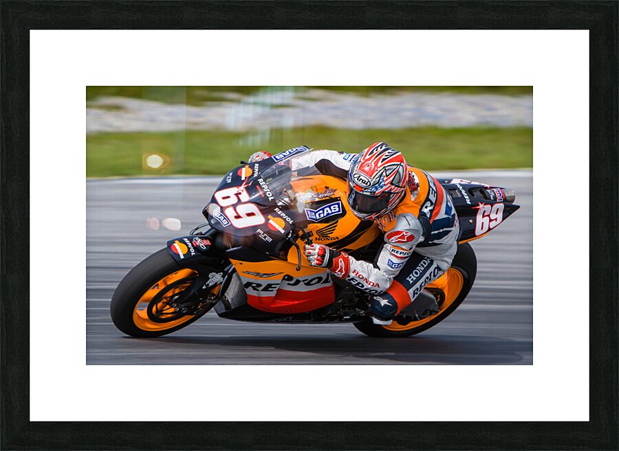 Hayden Sepang 2006 Picture Frame print