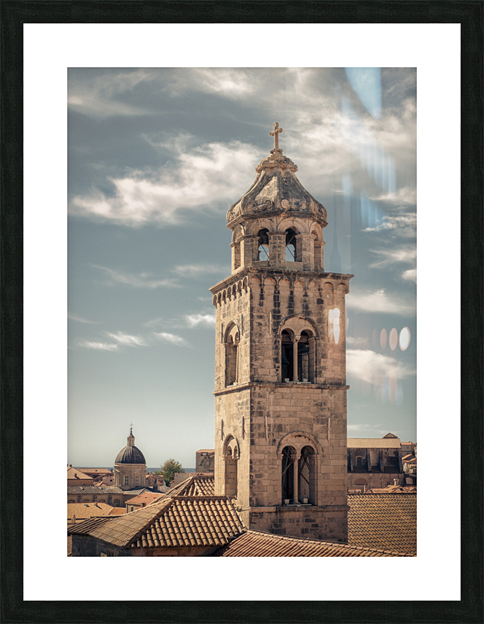 Dubrovnik Monastery Tower Impression et Cadre photo