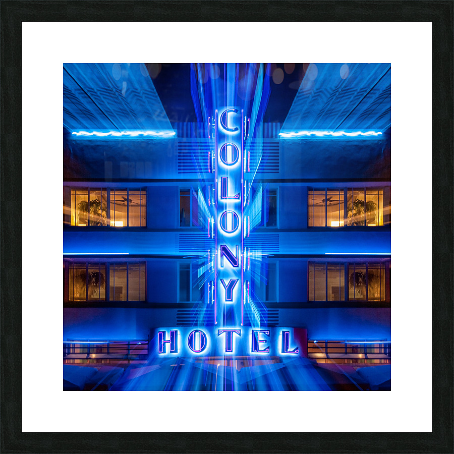 Colony Hotel II Picture Frame print