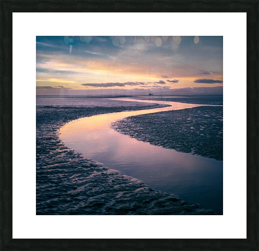 Solway Firth Dawn Picture Frame print