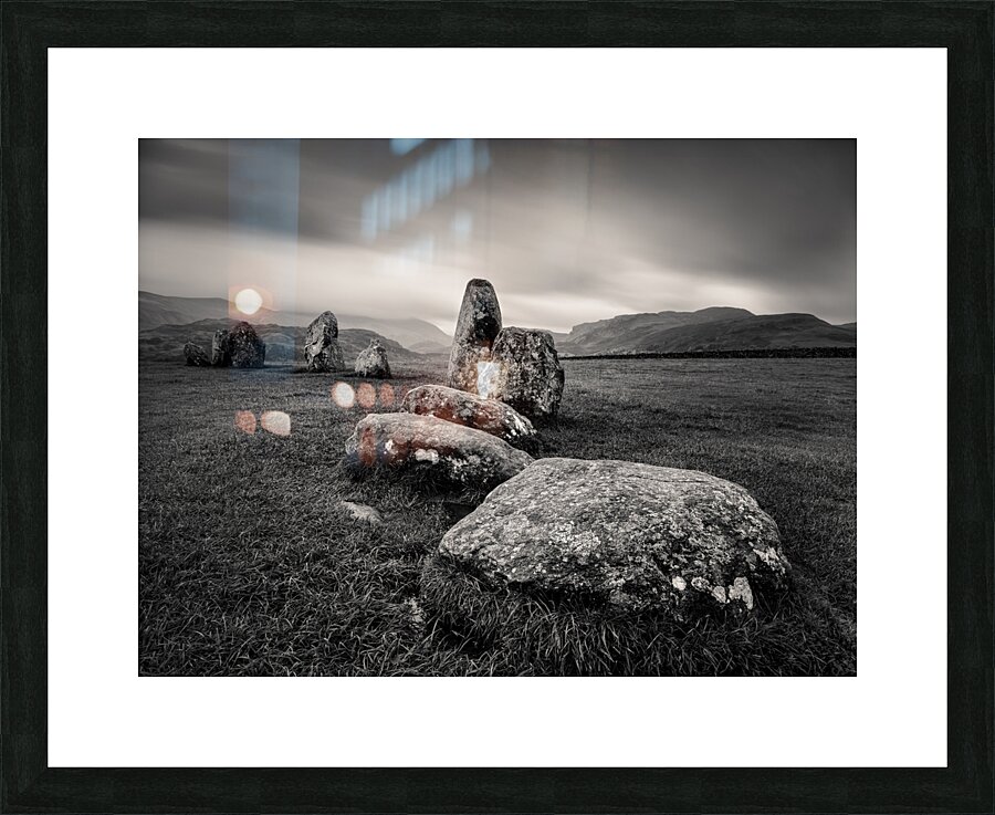 Castlerigg Stone Circle II Picture Frame print