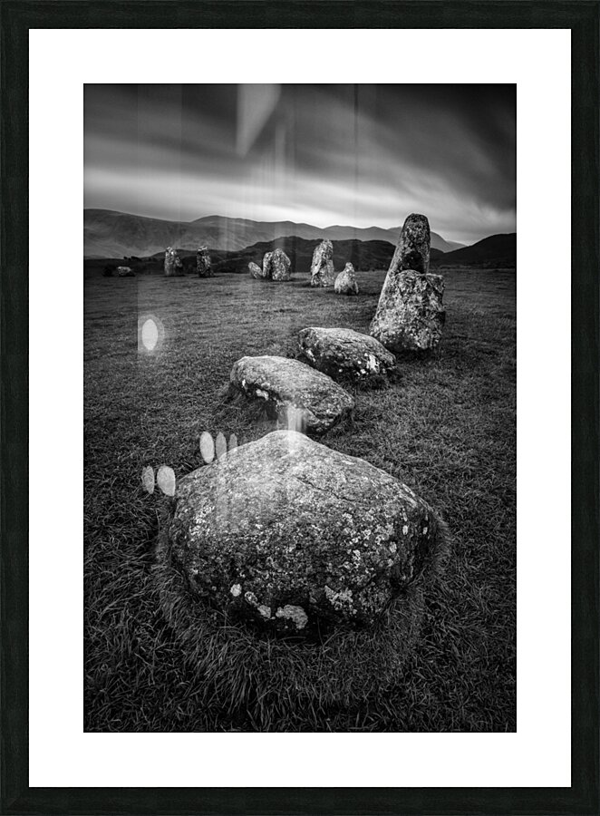 Castlerigg Stone Circle I Picture Frame print