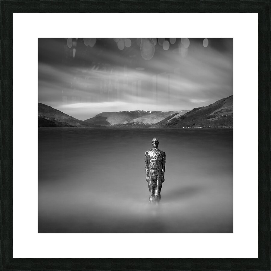 Mirror Man Picture Frame print