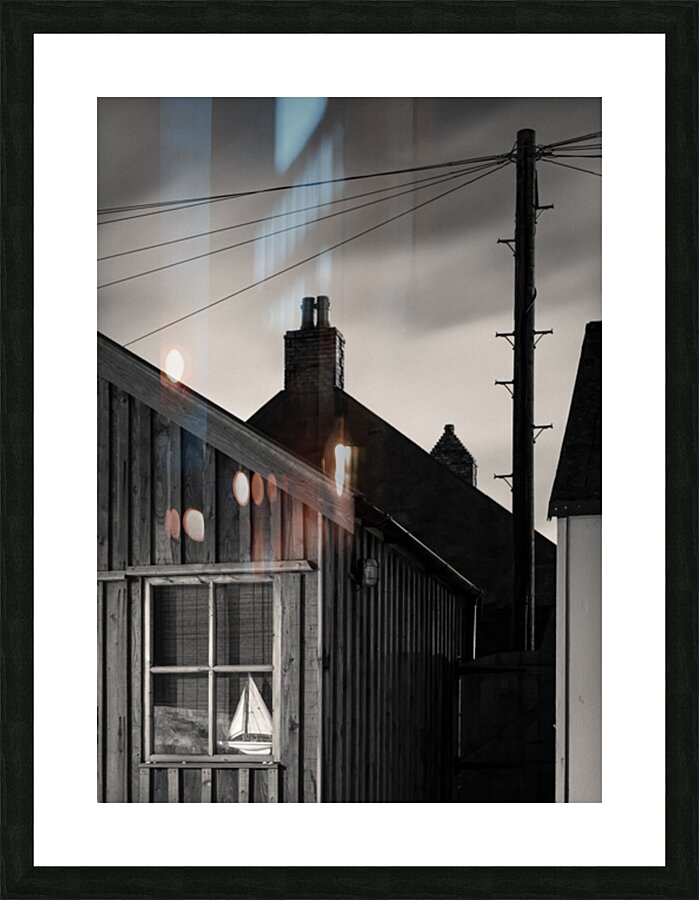 Toy Yacht Picture Frame print