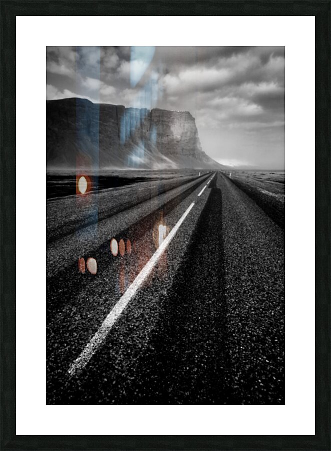 Road to Nowhere Picture Frame print