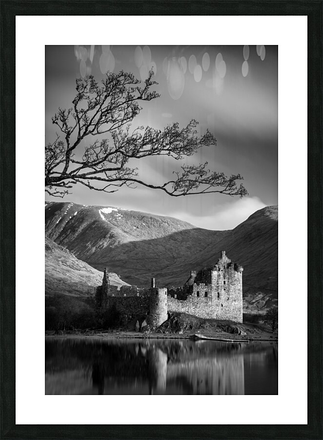 Kilchurn Castle Picture Frame print