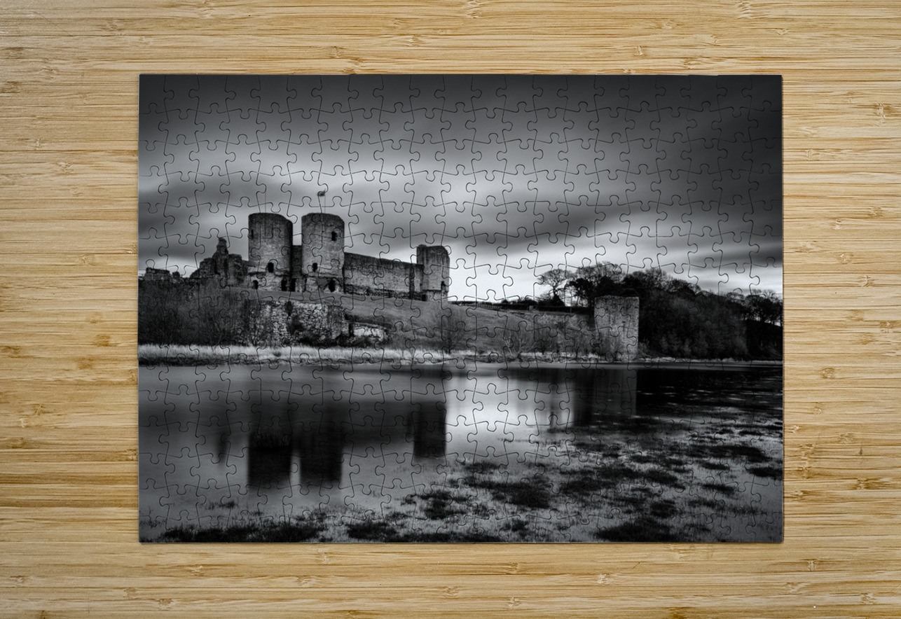 Rhuddlan Castle Dave Bowman Puzzle printing