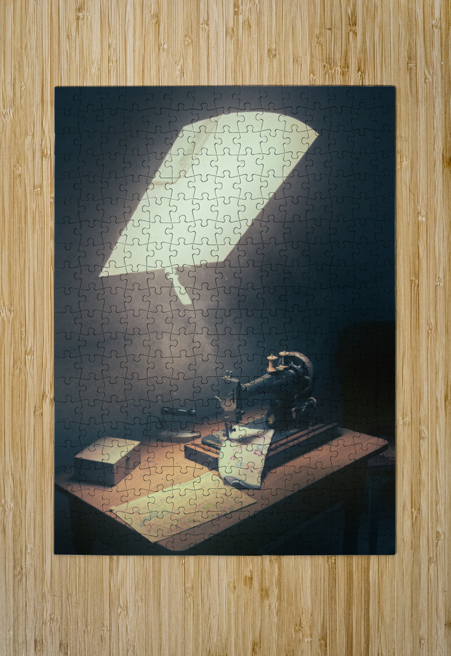 Old Sewing Machine Dave Bowman Puzzle printing