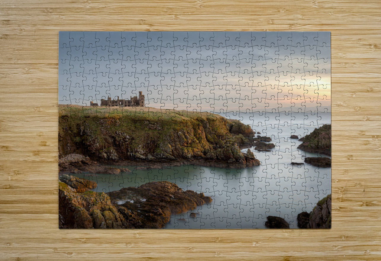 Slains Castle Sunrise Dave Bowman Puzzle printing
