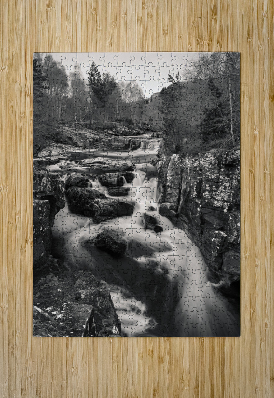 Black Water Falls Dave Bowman Puzzle printing