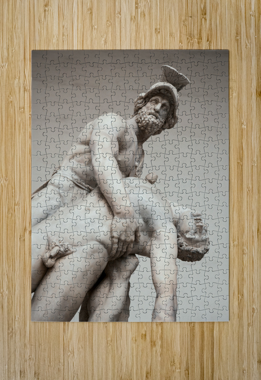 Menelaus Supporting the Body of Patroclus Dave Bowman Puzzle printing