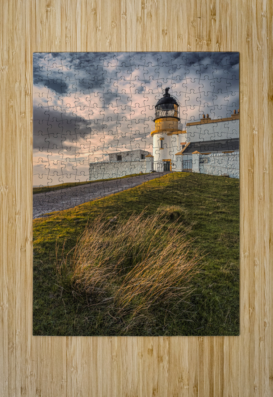 Stoer Lighthouse Dave Bowman Puzzle printing