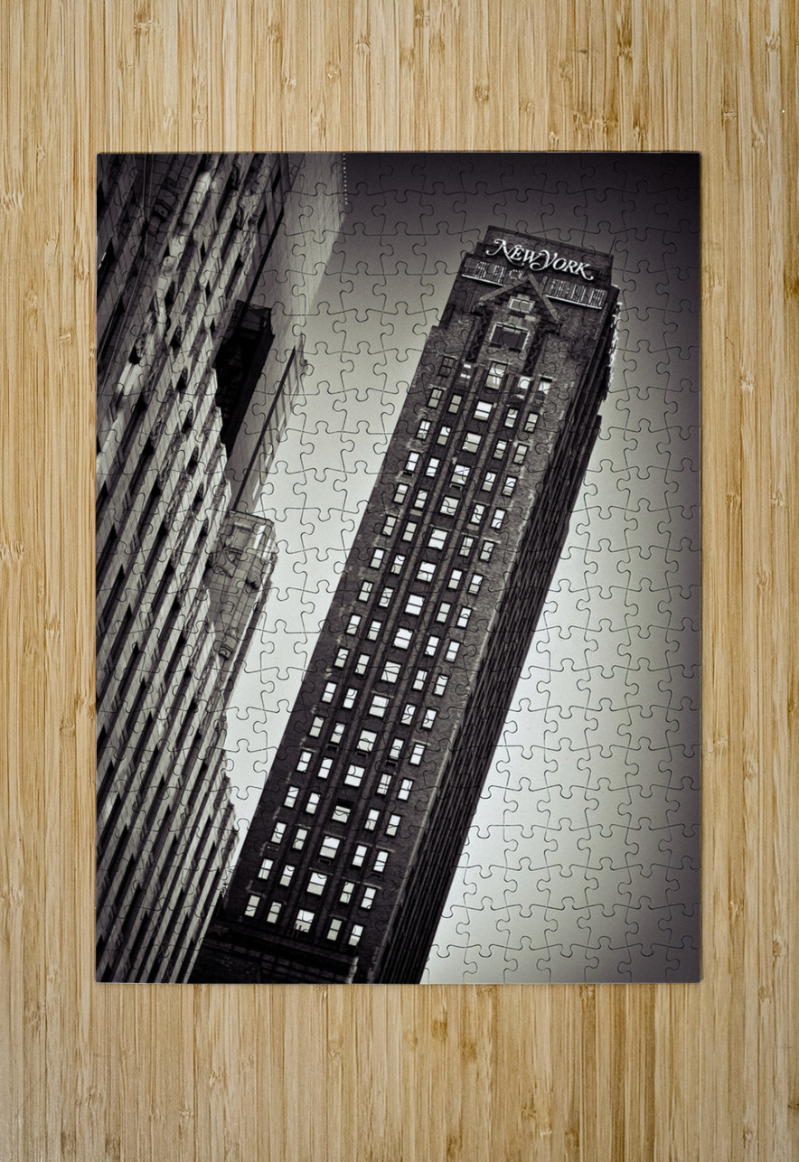 Newsweek Building Dave Bowman Puzzle printing