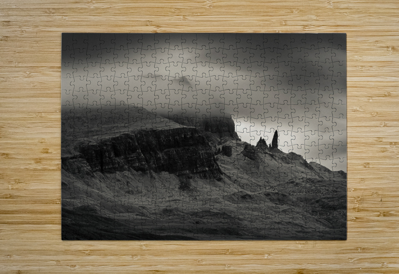 Old Man and the Storr Dave Bowman Puzzle printing