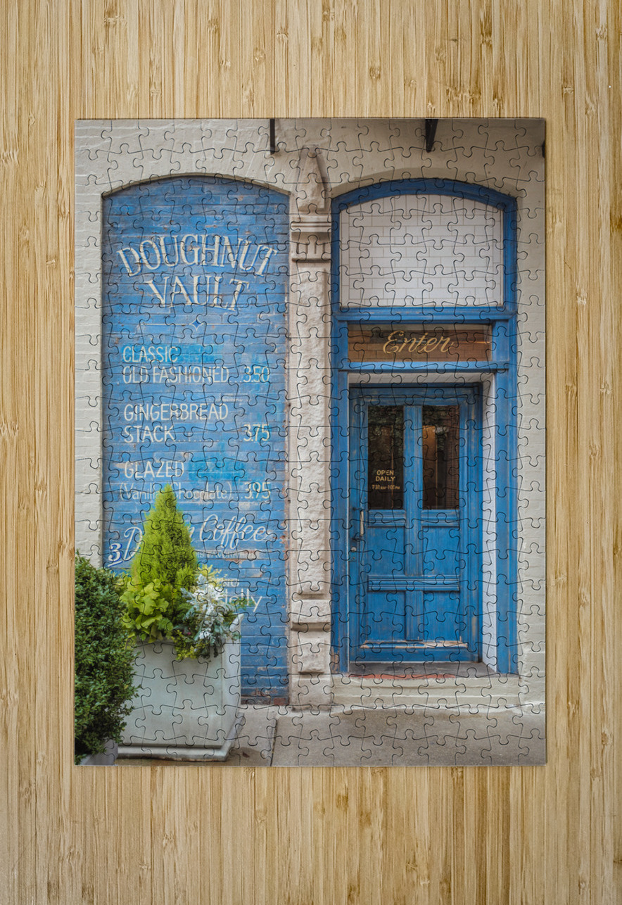 Rustic Donut Shop Dave Bowman Puzzle printing