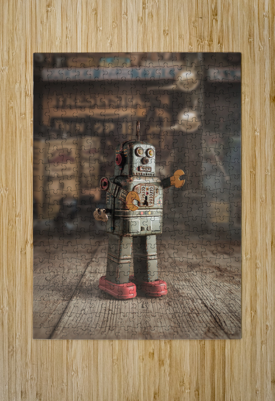 Toy Robot Dave Bowman Puzzle printing
