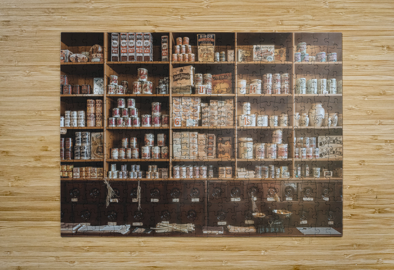 Vintage General Store Dave Bowman Puzzle printing