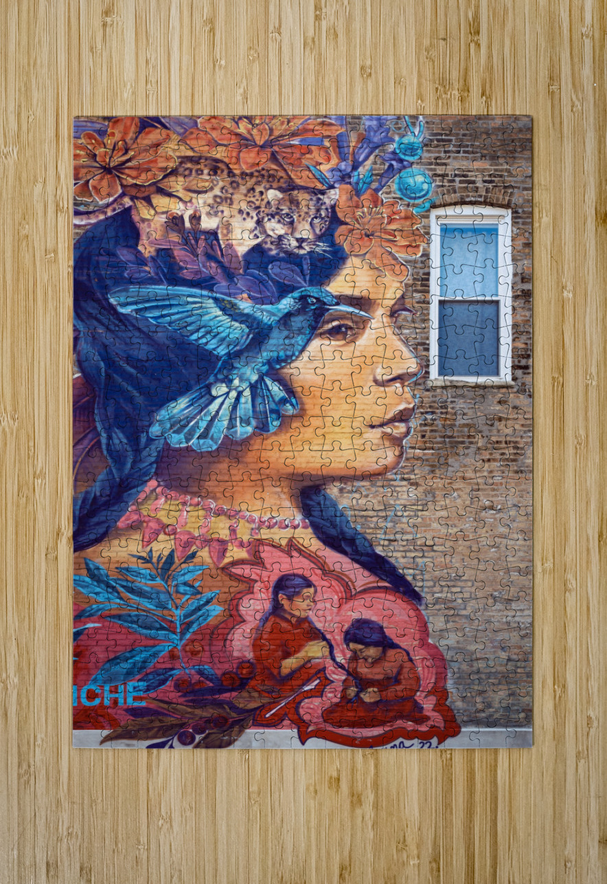 La Malinche Wall Mural Dave Bowman Puzzle printing