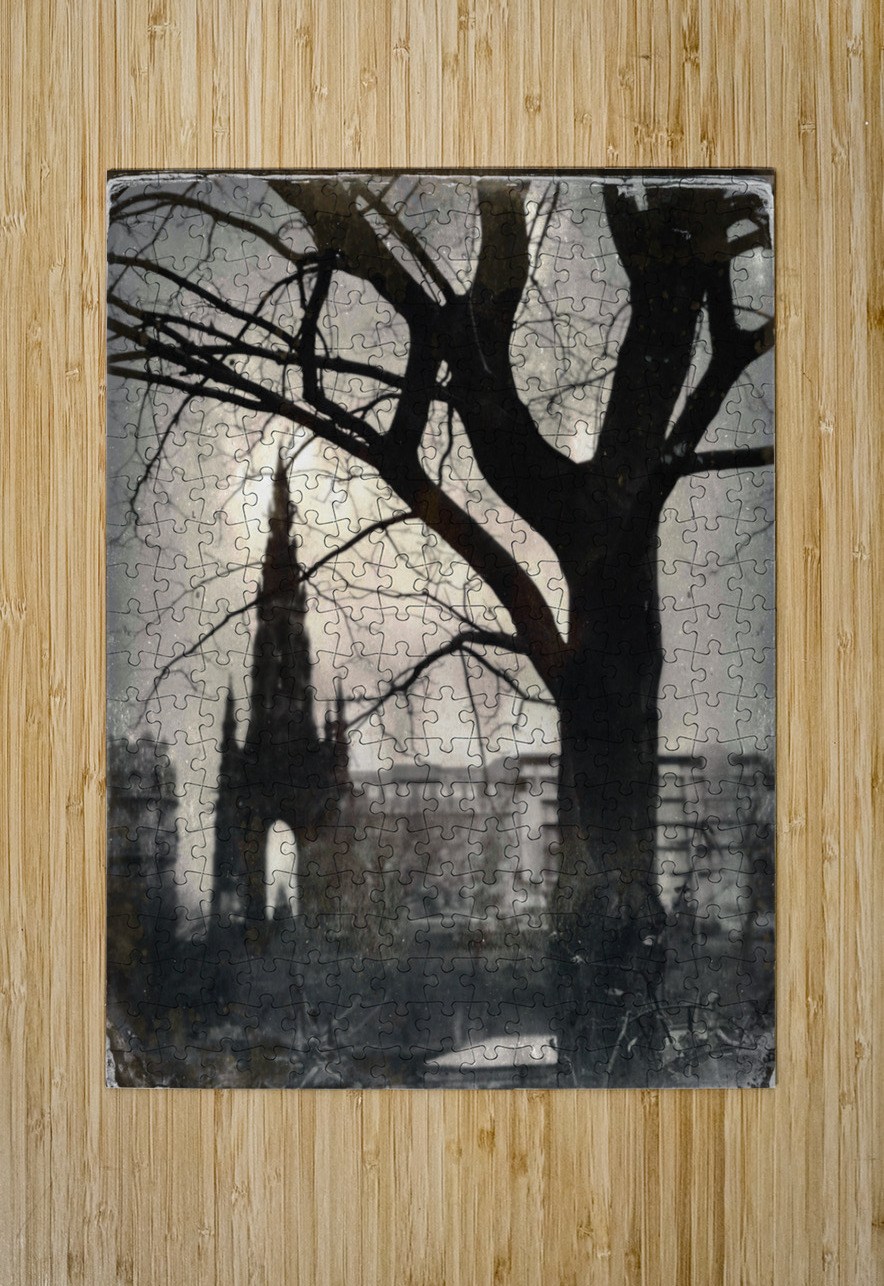 Scott Monument Silhouette Dave Bowman Puzzle printing