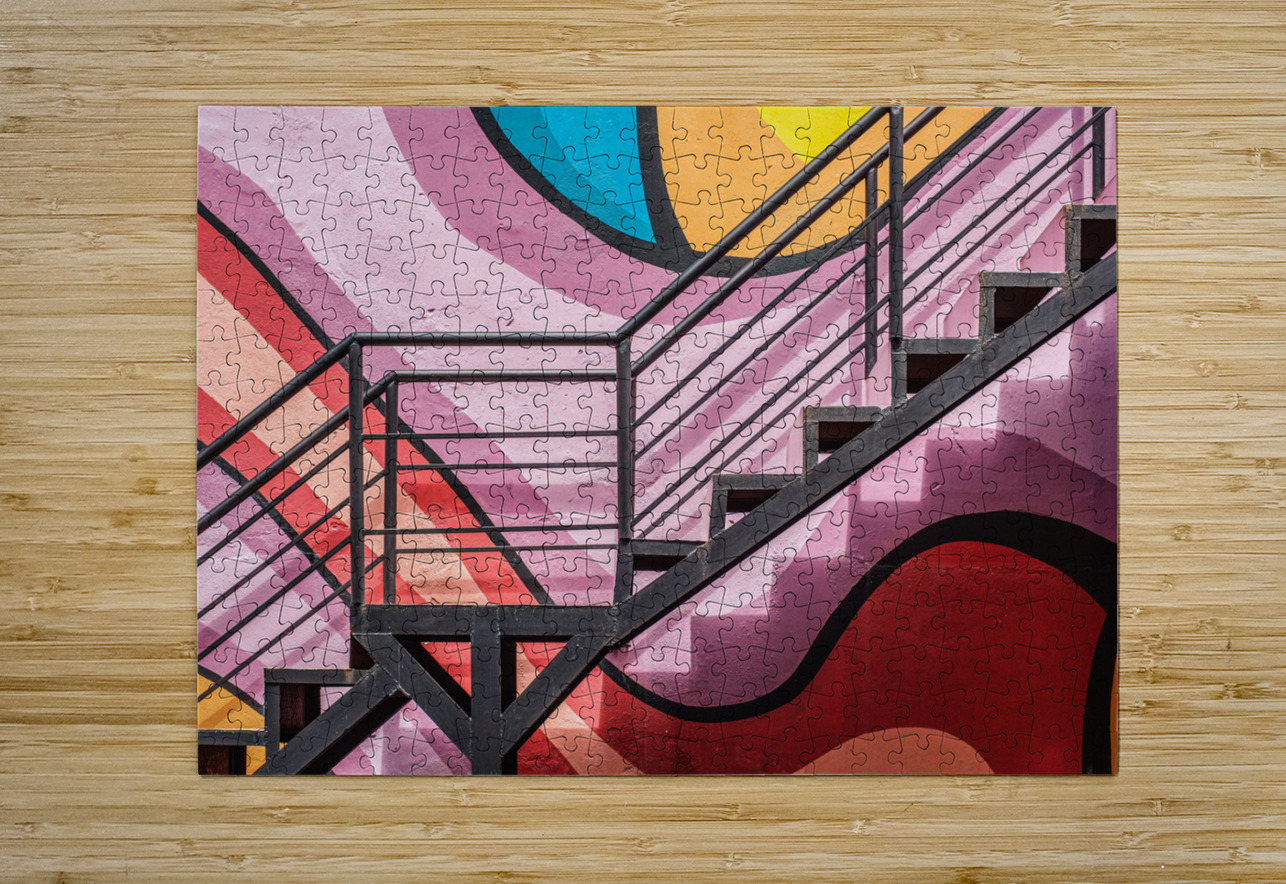 Hues and Steps Dave Bowman Puzzle printing